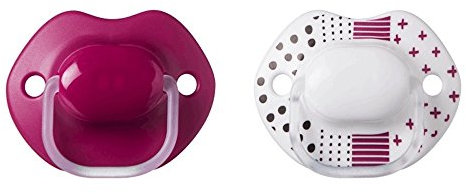 Tommee Tippee Me Me Silicone Soothers - 0-6m 6-18m