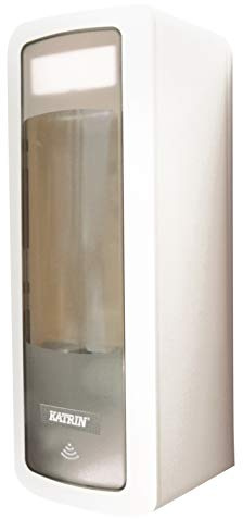 Touchfree Seifenspender 500 ml, weiß, für berührungsloses Händewaschen, Katrin #44672