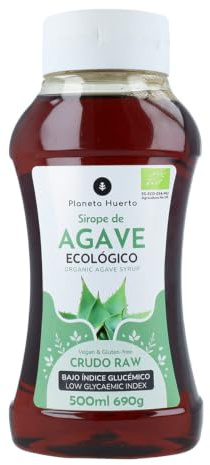 Sirope de Ágave ECO crudo Planeta Huerto 500 ml