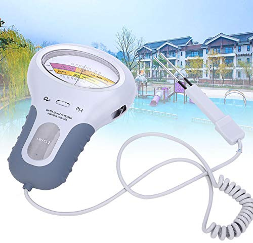 Analizador de Calidad del Agua CL2, Probador de Cloro para Piscinas con Sonda, Medidor de PH, Detector de Cloro