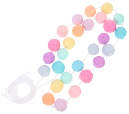 Homoyoyo Filzanhänger Aus Wollfilzkugeln Pompon-Girlande Für Feste Zum Aufhängen Am Weihnachtsbaum Für Klassenzimmer Hängedekoration Für Innen Und Außenbereich