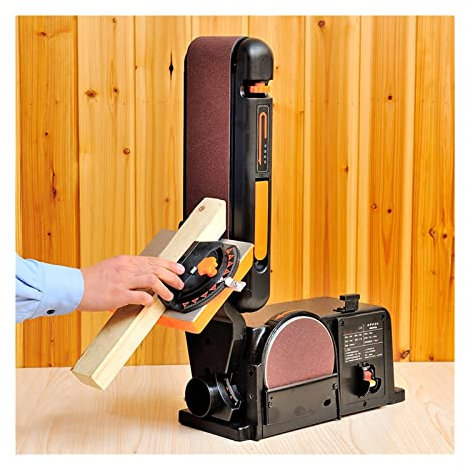 YZACK Herramientas de Lijado de Madera de Alta Potencia, lijadora de Banda, máquina pulidora, máquina de Papel de Lija, lijadora eléctrica for carpintería