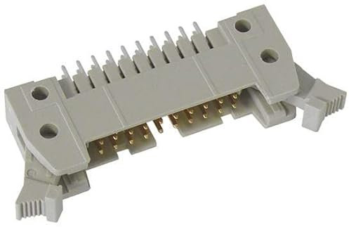 Harting SEK 18 Leiterplatten-Stiftleiste gerade, 64-polig / 2-reihig, Raster 2.54mm, Kabel-Platine,