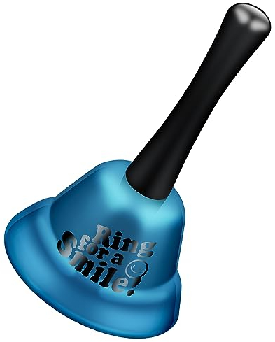 Metall Tischglocke Klassische Handglocke Durable Tischklingel Rezeptionsklingel Handklingel Hand Bell für Hotel Rezeption,Bars,Küche,Schule,Restaurant,Schule und Lagerhallen