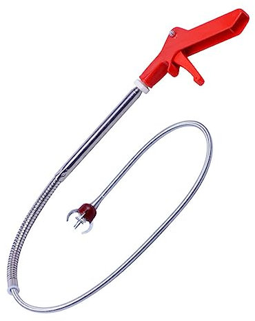 SOLUSTRE Toilet Snake Unclogging Tool Clog Remover Dredging Tool for Toilet Pipes and Drains Household Cleaning