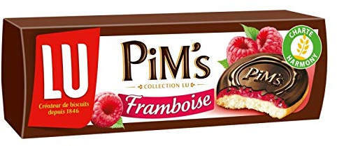 LU PIM'S - Pim'S Fondant Frambuesa 150G - Cuatro artículos