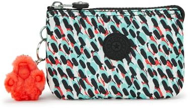 Kipling Kreative kleine Tasche für Damen, vielseitiges Kosmetik-Set, leichtes Nylon, Reise-Organizer, Abstrakter Druck, 5.75''L x 3.75''H x 1.5''D