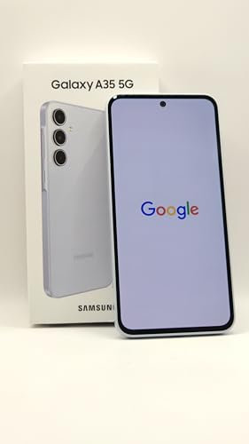 Samsung Galaxy A35 5G, Dual, 128GB 6GB Ram, Awesome Lilac + Case