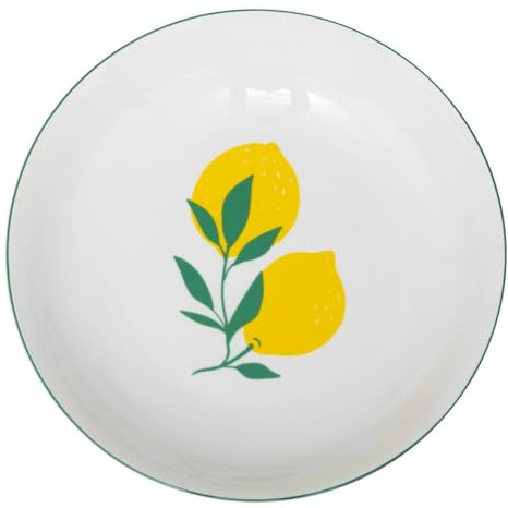 Secret de Gourmet - Set di 6 piatti fondi in porcellana lemon d20cm