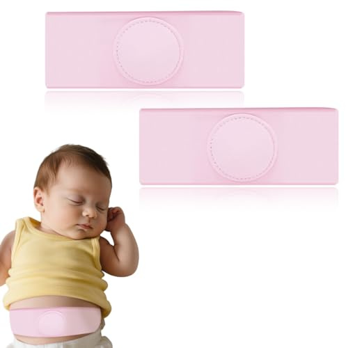 PYEUIFT 2 Piezas Umbilical CinturóN de Hernia Para Bebé con Banda para el Ombligo, para Hernia, Faja Hernia Umbilical Hernia, Soporte para la Hernia, para el Ombligo de los NiñOs