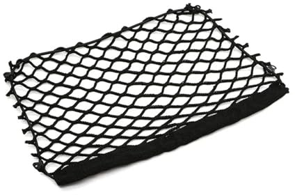 NADCFN motorcycle tail bag Case Panniers Cargo Net W/Clips Fit For BMW R1200GS R1250GS F800GS F700GS F650GS Motorcycle Luggage Cargo Mesh Nets Motorcycle Back top Box case(1 Net with 5 clips)