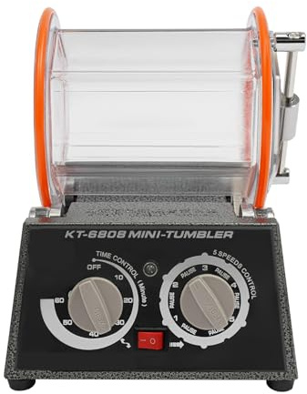 Lucidatrice elettrica a 5 marce, lucidatrice da 60 W, lucidatrice rotativa for gioielli da 3 kg per Metallo, Giada