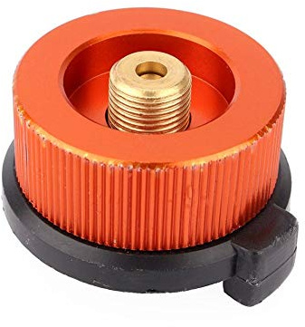 Gaskartuschen Adapter, 2 Stück Gasbrenner Adapter Gasherd Umwandlungskopf Adapter Tragbarer Gasofen Brenner Ventil Adapter Auf Schraubkartusche für Camping Picknick Outdoor Aktivitäten