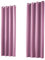 heimtexland ® 1 par de cortinas opacas térmicas con ojales, opacas, opacas, 245 x 135 cm, tipo malva 139