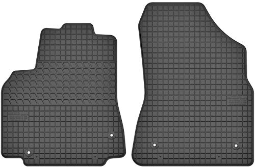 Gummimatten Vorne Gummi Fußmatten Satz für Citroen Berlingo II/Peugeot Partner II (2008-2018) - 2-teilig - Passgenau