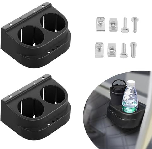 CartClan Club Car DS Getränkehalter-Set Dual für Golfwagen ab 1993, OEM-Nr. 1016811 101708301, 2 Packungen