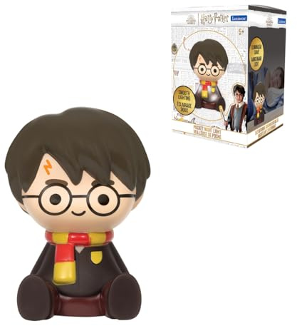 Lexibook, Harry Potter, Nachtlicht, NLJ01HP | LED-Taschen-Nachtlicht fürs Kinderzimmer, Farbwechsellicht, sanftes Leuchten, Batteriebetrieben