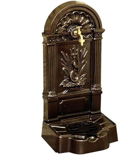 MetallWeb® Gartenbrunnen, Wandbrunnen Firenze, in unterschiedlichen Farben (Hammerschlag Bronze)