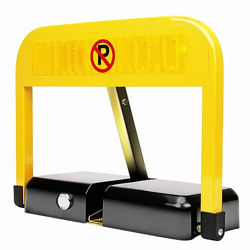 Barrera De Estacionamiento Eléctrica, Bloqueador De Estacionamiento De Control Remoto Inteligente con Base Estable, Proteja Su Espacio De Estacionamiento, para El Estacionamiento De La Oficina