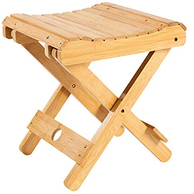 Fuerdich Klapphocker, tragbar, langlebig, mit gebogener Oberfläche für Dusche und Haushalt
