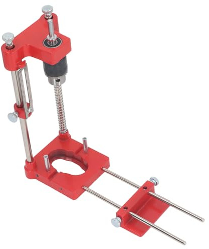 Woodworking Drill Locator, Punch Locator Drill Portable Drilling Locator Cabinet Drilling Aluminium Alloy Hole Punch Template Tool