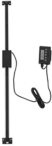 Lecture Numérique Échelle LCD Précise de 0 à 600 Mm pour Fraiseuses, Tours à Bois, élévateurs de Routeurs pour le Travail des Métaux, Perceuses à Colonne, Batterie CR2032 * 2,