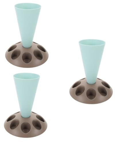 Mikinona 3pcs Pastry Bag Organizer Fondant Gum Holder Sugarcraft Rack Cake Paste Holder Drying Rack Baking Tool