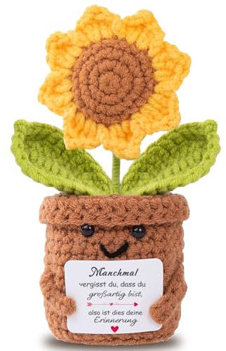 Aruigu Geschenke für Frauen Freundin,Geschenke für Mama,Für Schwestern,reative Sonnenblume Geschenke für Frauen,Inspirierende Geschenke für Freundin Schwester Kollegin Ehefrau Tante und Mutte