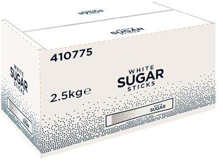Ttate & Llyle White Sugar Sticks – 1000 × 2.5 g Sachets (Total 2.5 kg) | Pure Cane Granulated Sugar | Vegan, Halal, Kosher & Catering‑Ready