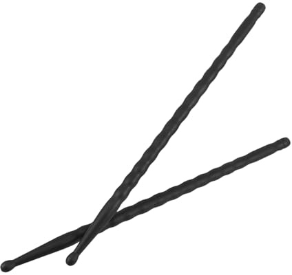 OFFIGAM 5a Schlagzeugstöcke Aus Kohlefaser Leicht Und Rutschfest Für Percussion-training Für Schlagzeug-schüler Und Musikübungen Mit Präziser Balance-technologie