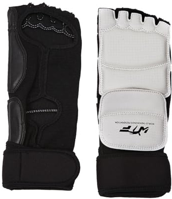 wisoolkic Calzado para Artes Marciales con amortiguación de Impactos y Acolchado de EVA Premium Que Reduce la Fuerza Impactos Fuertes causados por Golpes Fuertes. Guantes Karate y Taekwondo.