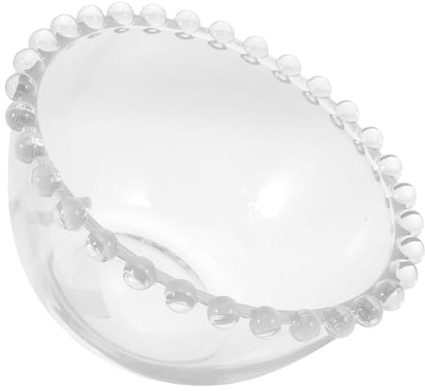 Artibetter Ciotola da Cucina in Vetro Trasparente Grande Insalatiera e Ciotola da Dessert Multiuso per Casa Stoviglie per Frutta e Salse per Servire Budini e Antipasti