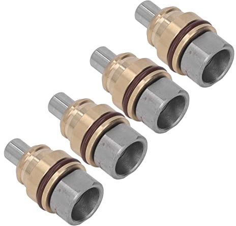 Ausla Maniglia per Joystick per Escavatore Maniglia Idraulica per Joystick in Acciaio Legato in Ottone 4 Pezzi Sostituzione Sigillata in Gomma Installazione Semplice Controllo Preciso per Escavatori