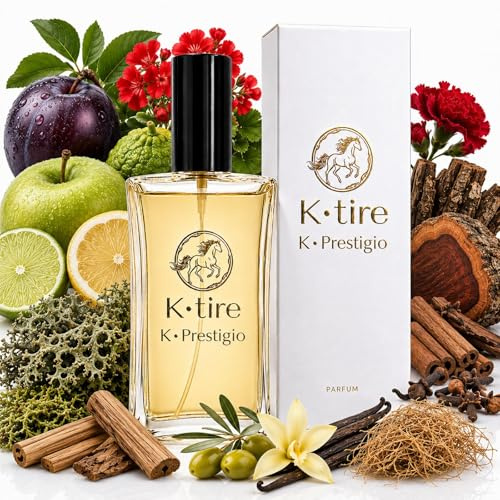 K · tire | Perfume Hombre Amaderado Aromatico | Parfum de Larga Duracion (Prestigio 100ml)