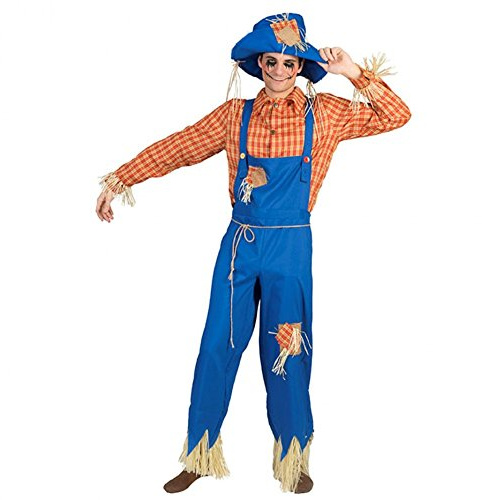 Kostüm Vogelscheuche Strohpuppe Latzhose Fasching Mottoparty Garten