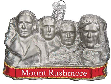 Old World Christmas MOUNT RUSHMORE Ornament, Multi