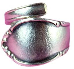 Besteckschmuck, Schmuck Ring, ca. 60 (19,1) Ring aus Besteck