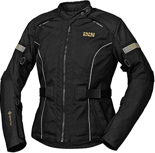 IXS Tour Classic Gore-Tex Damen Motorrad Textiljacke, schwarz, L