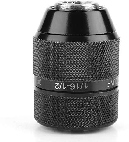 Portabrocas sin llave, hermoso portabrocas con autobloqueo, portabrocas de rosca de 3/8 , taladros eléctricos de CA sin llave de 13 mm para taladros eléctricos de CC