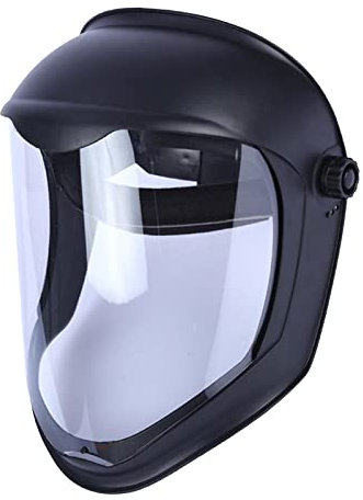 ＡＷＨＡＯ Visière En Polycarbonate Transparent pour Casque Anti-buée Bloquant La Housse de Protection Meulage de Sécurité, Masque anti-buée