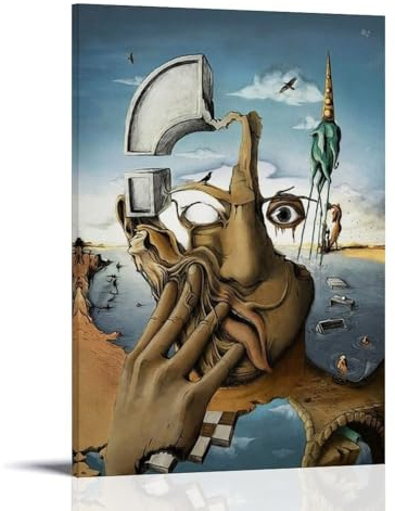 Salvador Dali Malerwerk (Runaway), Poster, Geschenke, Leinwandbild, Wandkunst, dekoratives Bild, Drucke, moderne Dekoration, 20 x 30 cm