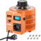 VEVOR Transformador de voltaje variable automático de 1000 VA, 3,3 A, entrada de 230 V, salida de 0-300 V, regulador de voltaje de CA LCD 4 fusibles, interruptor de control térmico para oficina