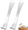 2 Pcs Steel Bee Hive Tool, Multifunctional Flat Pry Crowbar Stainless Steel Beekeeping Scraper Frame Lifter Paint Scrapers Frame Lifter Beekeeping for beekeeper