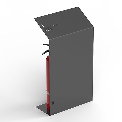 GZKDKZB Soporte para extintor de Incendios, Soporte de Montaje de Suelo, gabinete Decorativo para extintor