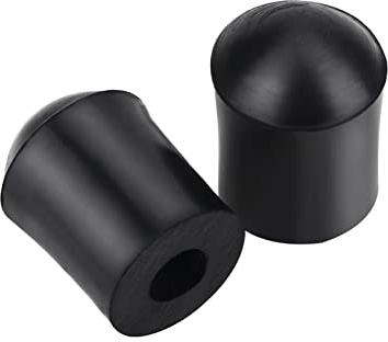 Tnfeeon Kontrabass-Stachelstopper, Gummi-Stachelschutz, 2 Stück, 9,5 Mm Innendurchmesser, 2,7 X X 1,9 Cm, Reduziert Bodengeräusche und Rutschen für Kontrabassisten Beim Üben auf der Bühne