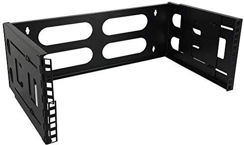 Satix Carcasa Mural Pared para Rack 19 Panel (48,26 cm, Profundidad Regulable 4HE)