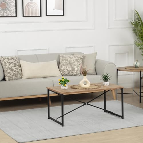 Livabliss Buenos Aires Teppich 160x220 cm – Skandinavischer Boho mit geometrischem Muster für Wohnzimmer & Esszimmer – Grau & Elfenbein
