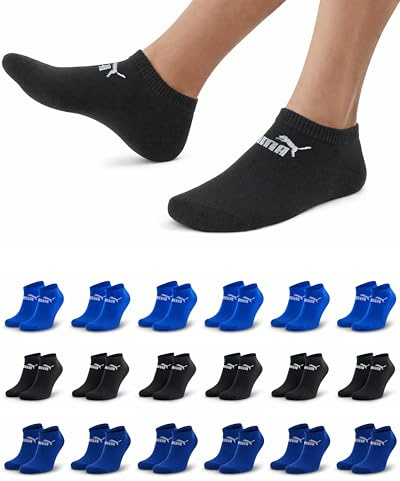 PUMA Sneakersocken 18 Paar Pack Statement Edition - Damen und Herren - Navigate-Peacoat Season - Gr. 43-46