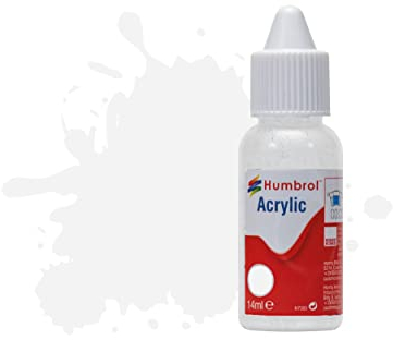 Humbrol Acrylic Paint No 49 Matt Varnish dropper bottle (DB0049)
