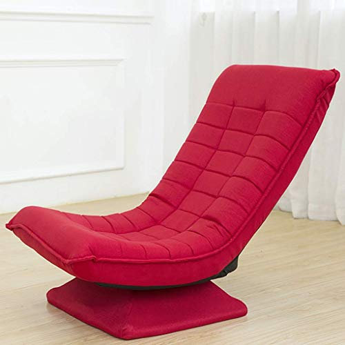 WANWEN Schaukelsessel, Klappsessel - 360 Grad drehbarer Sessel, Verstellbarer 5-Fach Verstellbarer Sessel Lazy High, bequem und komfortabel (Farbe: A4) Little Surprise